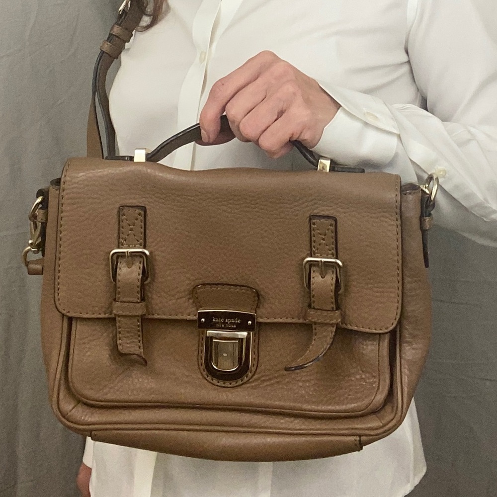 Kate Spade
Pxru5018 Brown Pebbled Leather Cross Body Bag